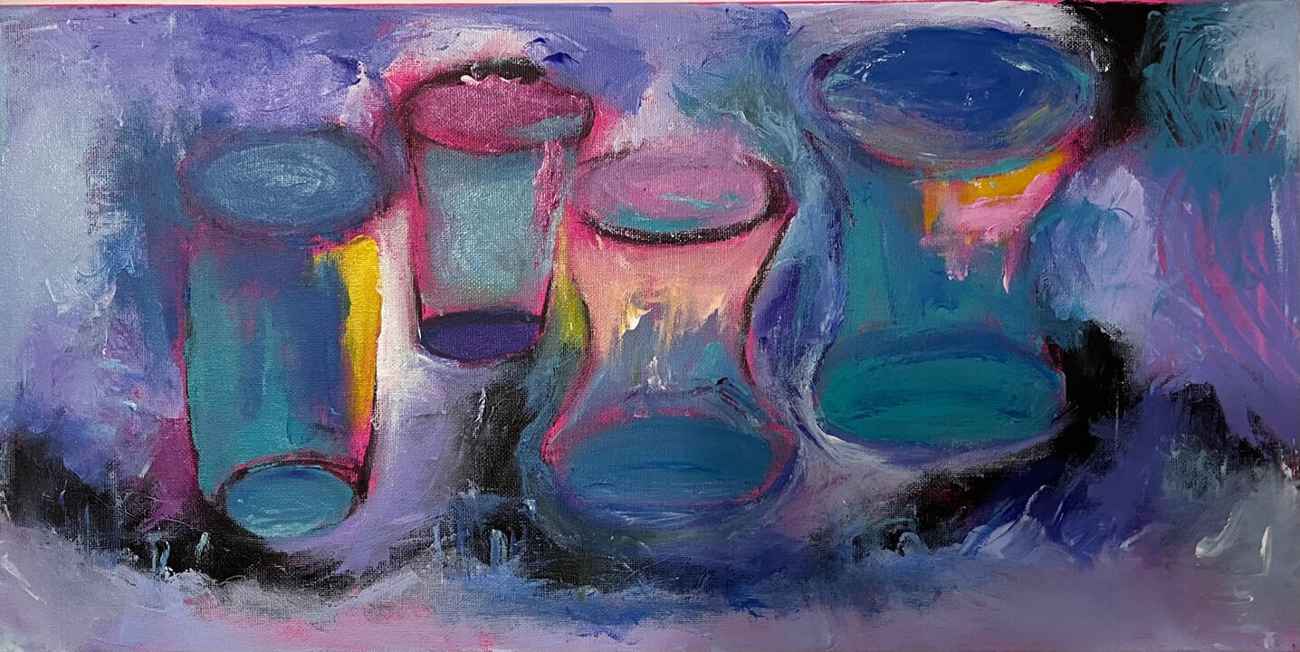 Transience Series - Blue Vases